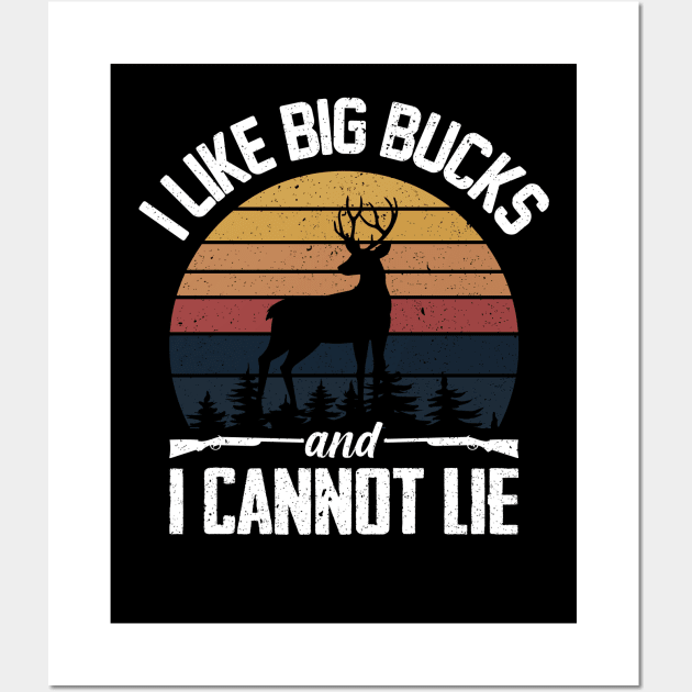 I like Big Bucks And I Cannot Lie Wall Art by badrianovic